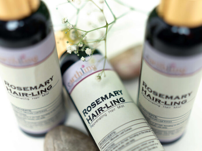 Revitalize Your Roots with Organic Rosemary Hair Spray. Earthling Organic Skin Care