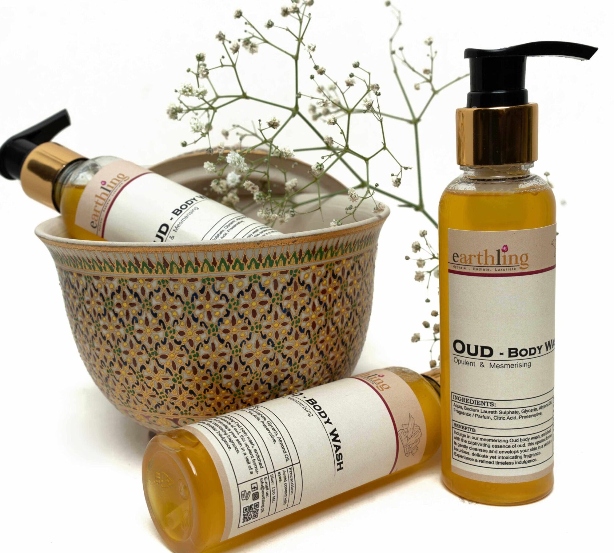 Elevate your skin care with Oud Body Wash - Earthling